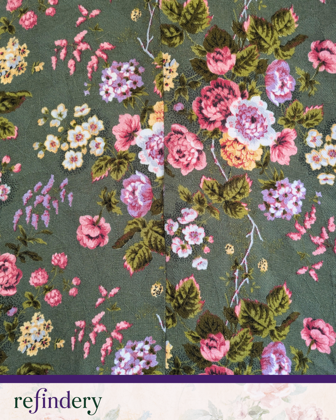 ESLOTO Vintage Woodland Floral Blazer